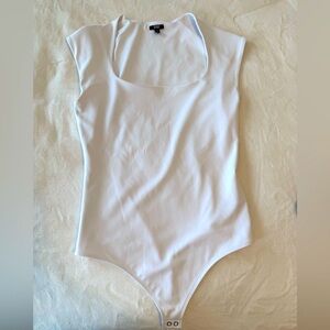 Express Ivory Body Contour Bodysuit